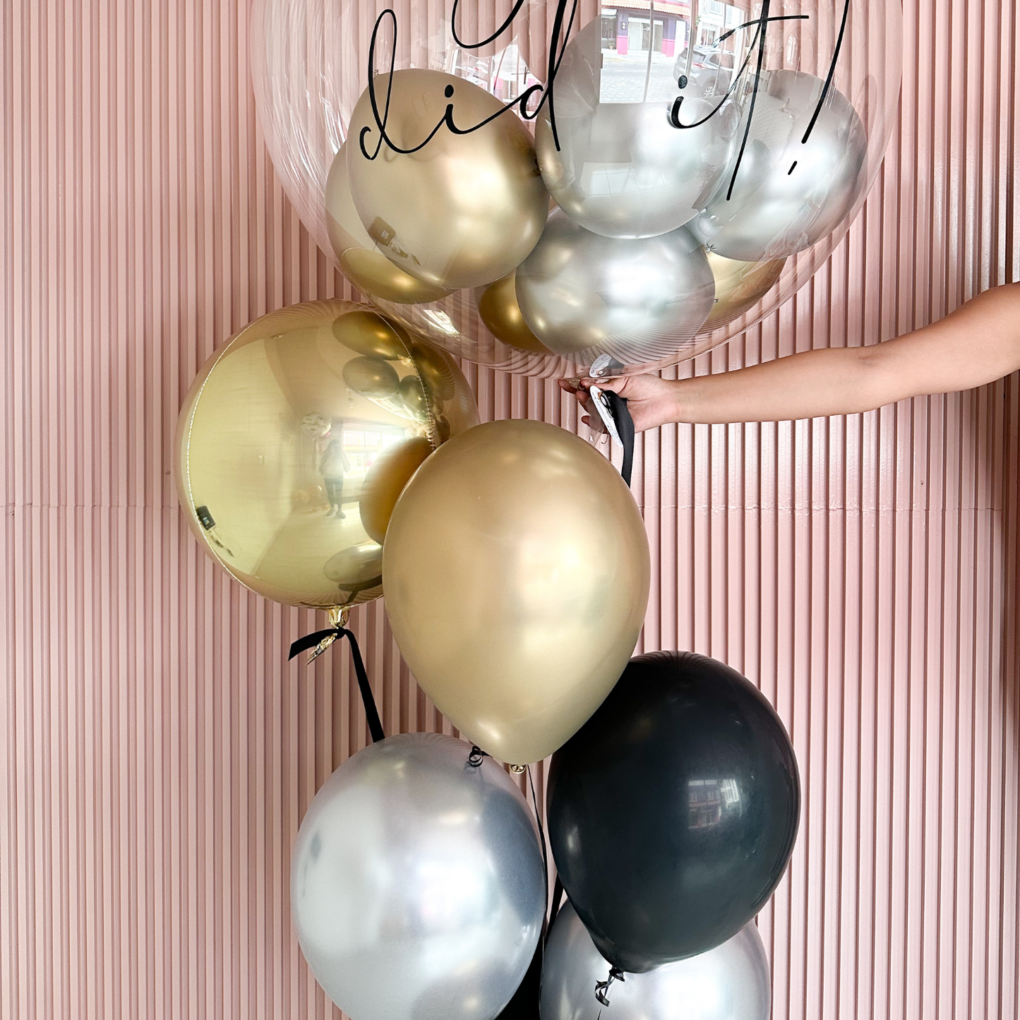 Bouquet You did it- Esfera balloons inside