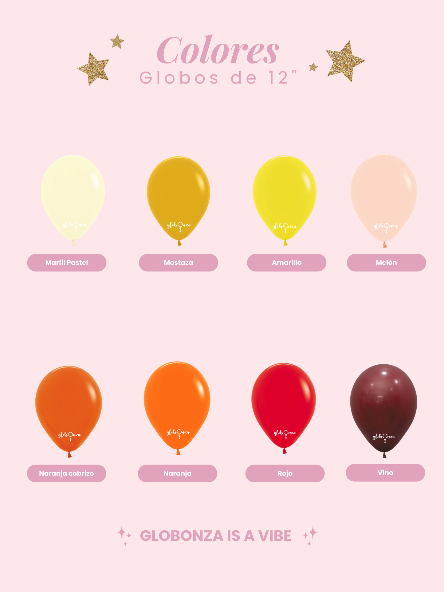 Globo de Látex 12” | Color Liso