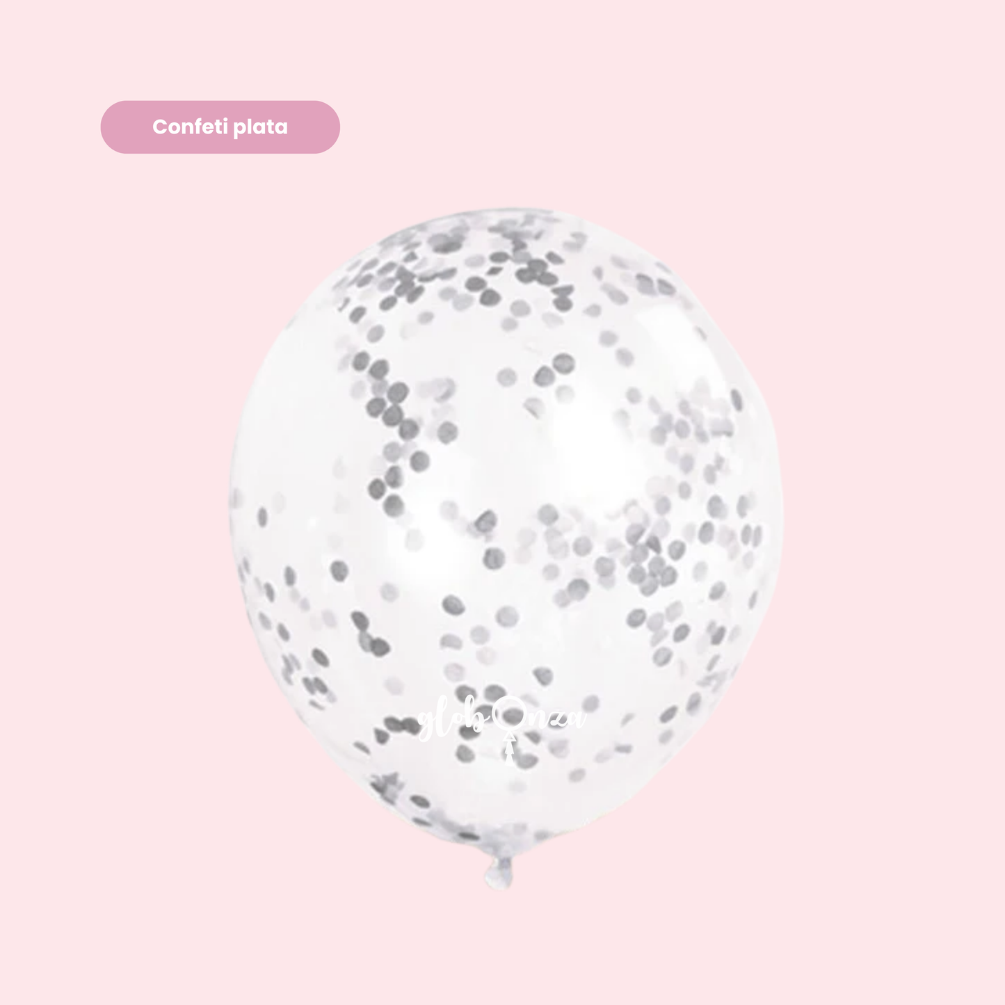 Globo Látex 12" | Confetti Circular
