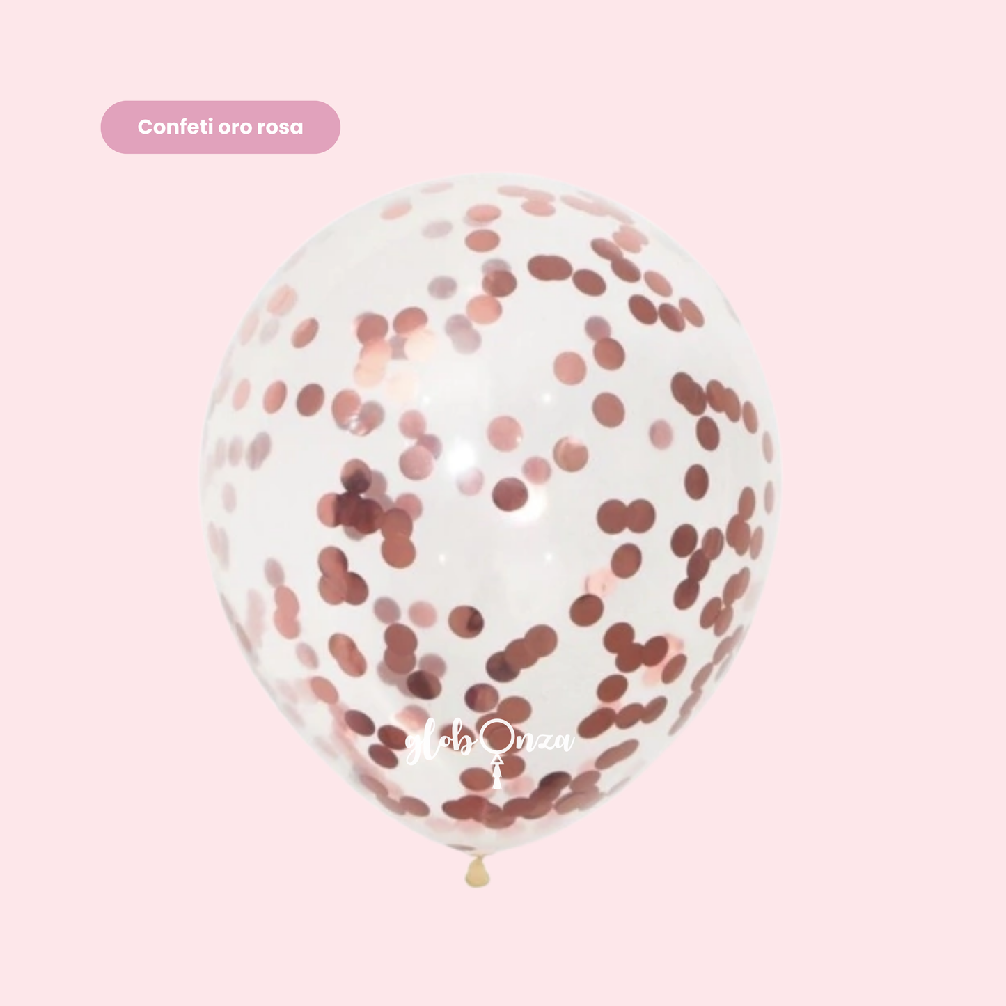Globo Látex 12" | Confetti Circular