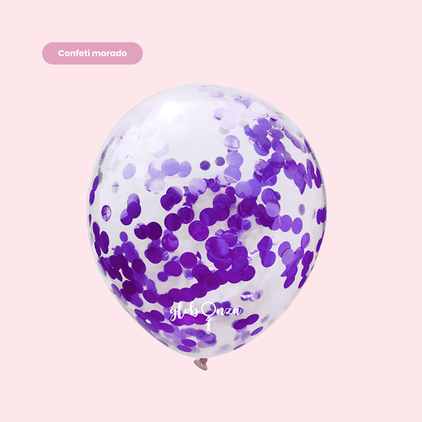 Globo Látex 12" | Confetti Circular