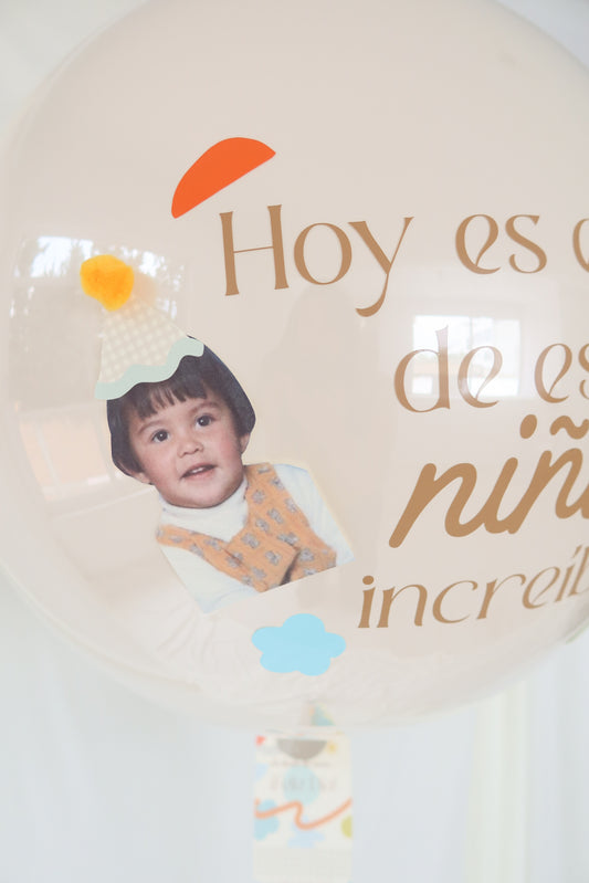 Esfera con foto I Lo bonito de crecer