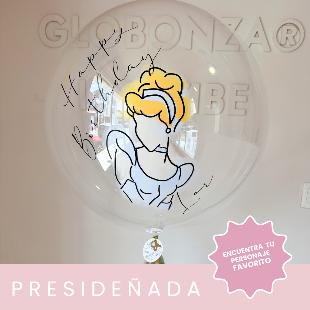 Esfera tematica pintada a mano