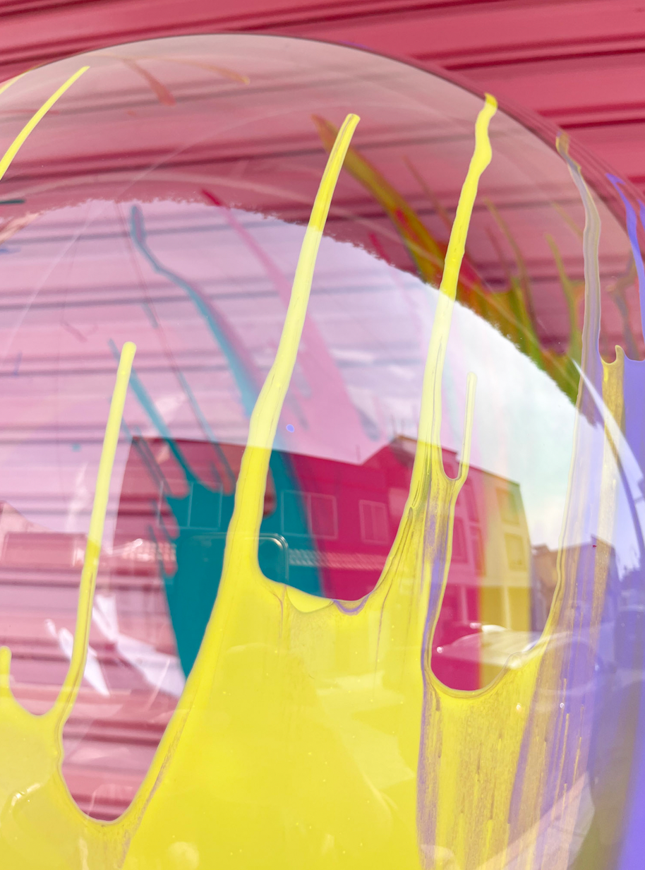 Esfera de pintura slime