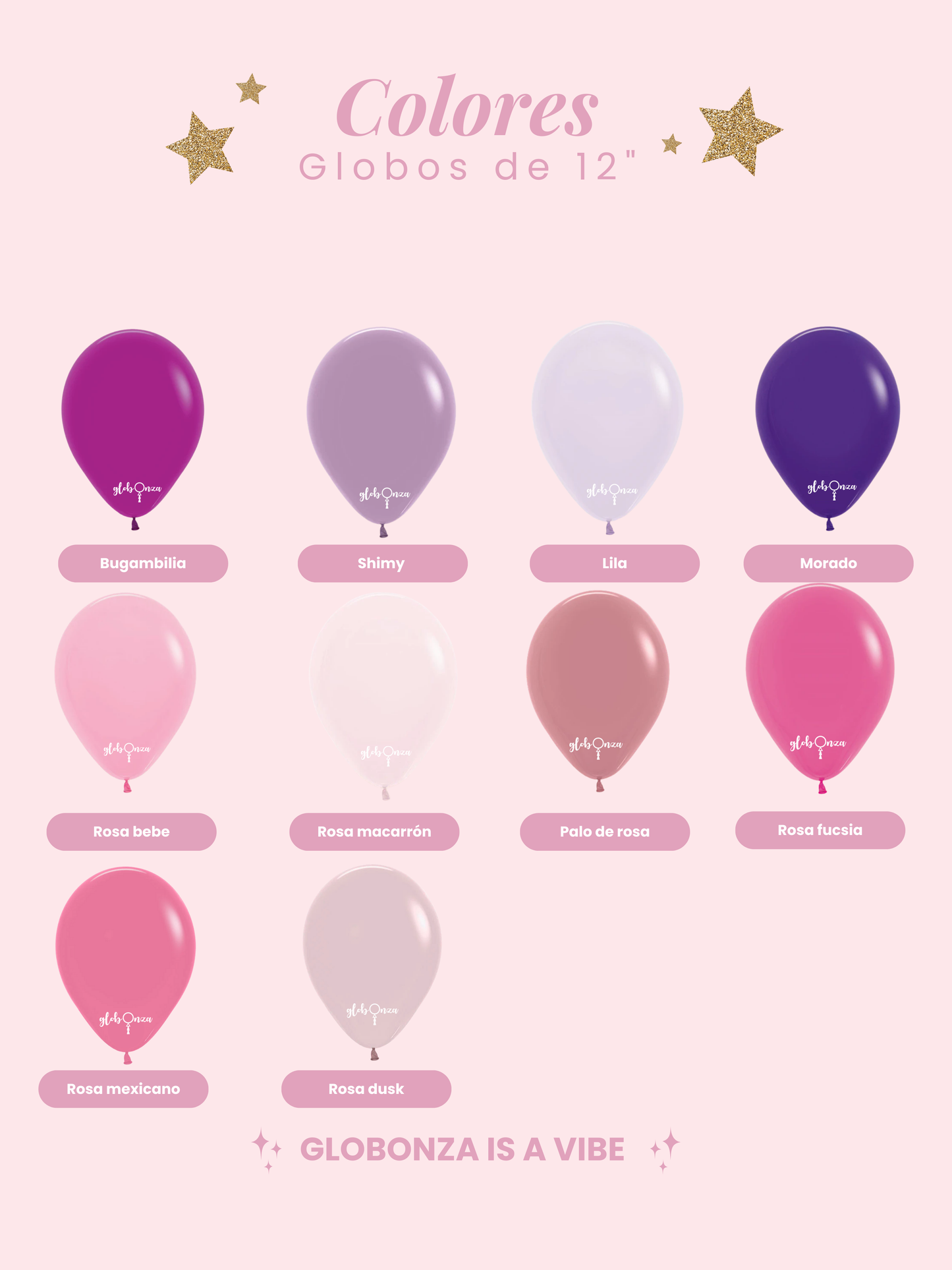 Globo de Látex 12” | Color Liso
