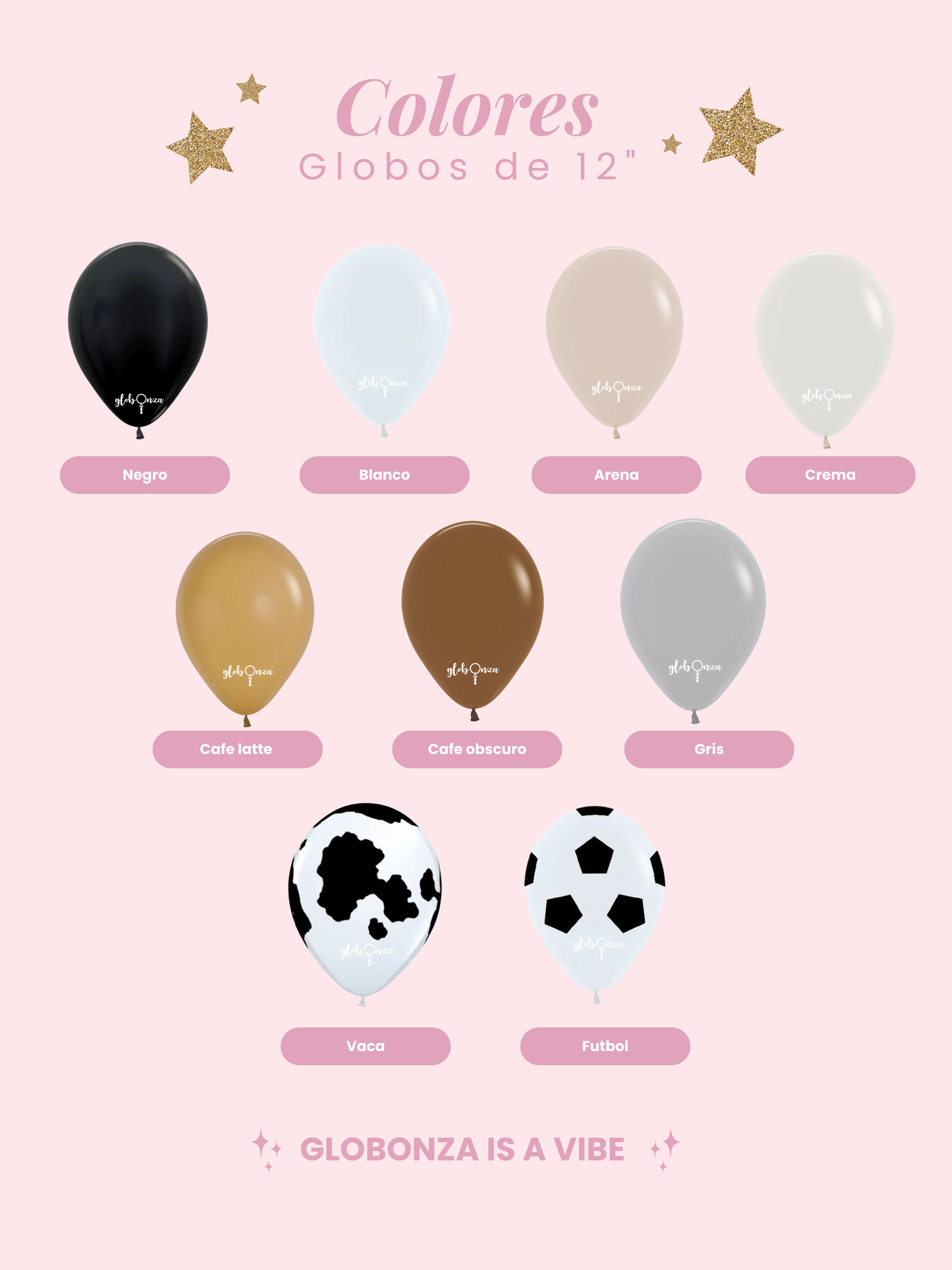 Globo de Látex 12” | Color Liso