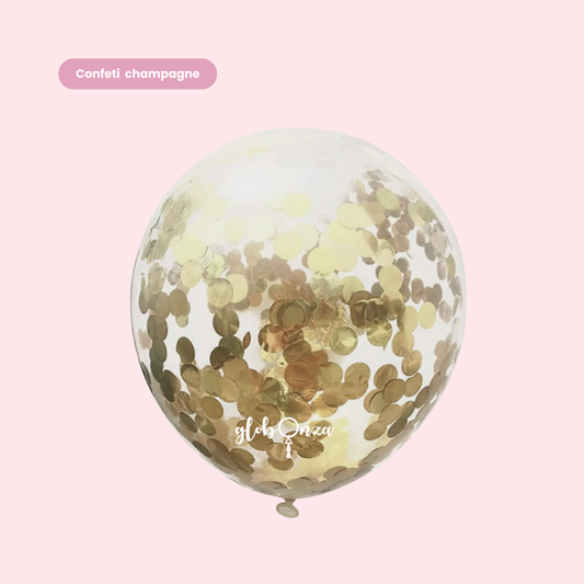 Globo Látex 12" | Confetti Circular