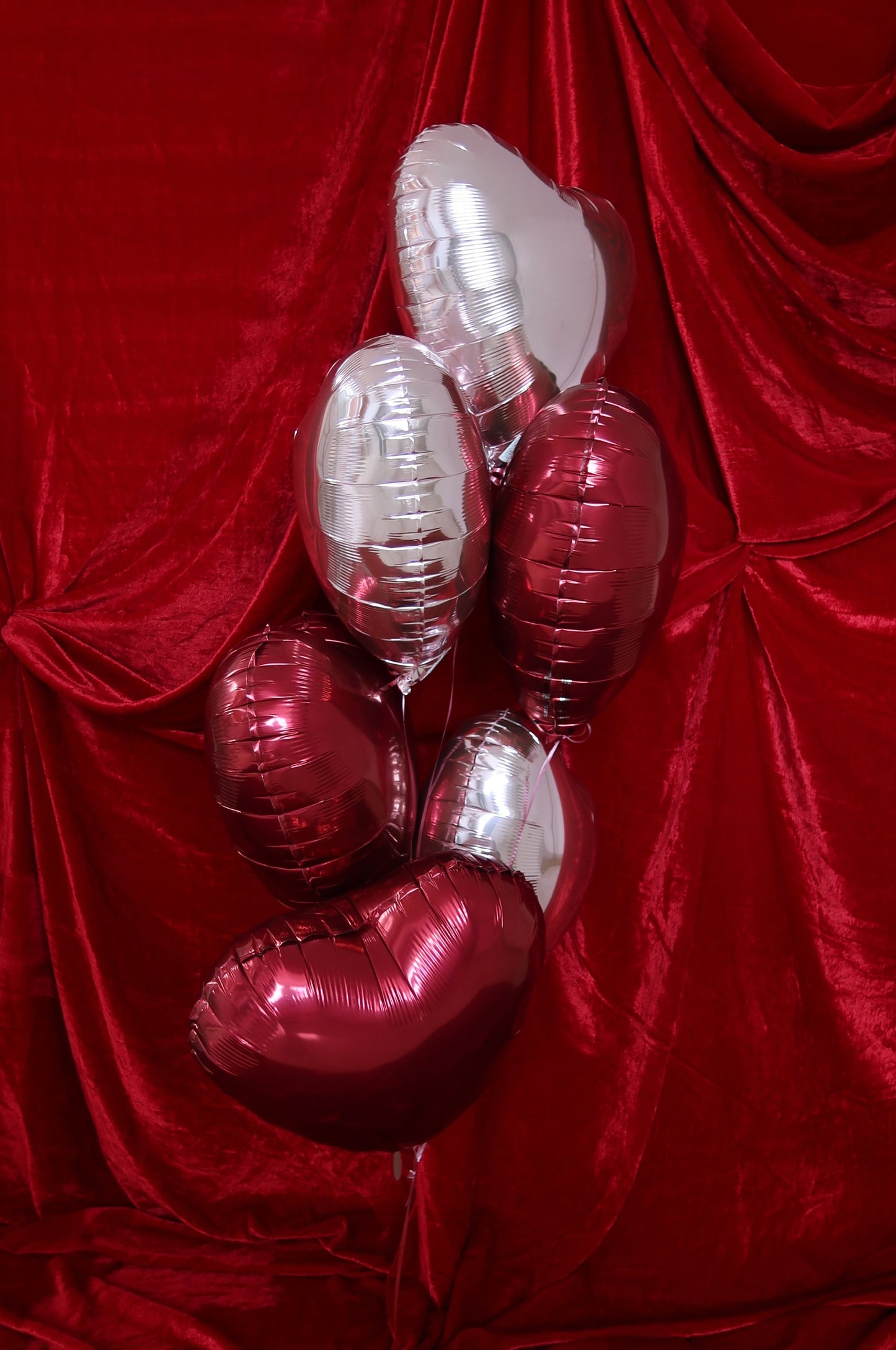 Bouquet de corazones | Rosas y Burgundy