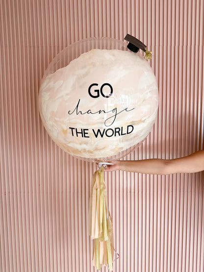 Esfera go change the world- marmol