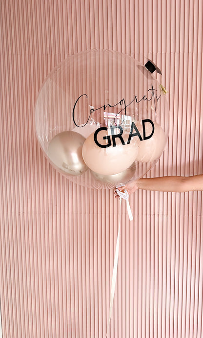 Esfera balloons inside- Congrats grad
