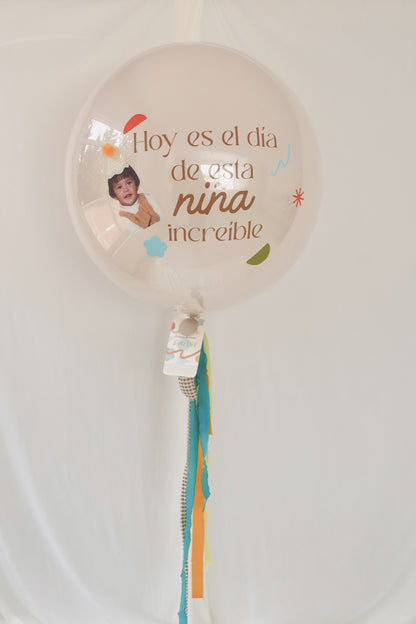 Esfera con foto I Lo bonito de crecer