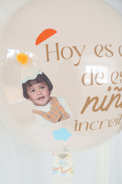 Esfera con foto I Lo bonito de crecer