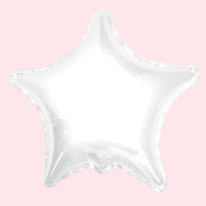 Estrellas lisas 18"