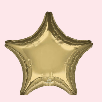 Estrellas lisas 18"
