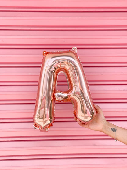 Letras metálicas chicas