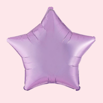 Estrellas lisas 18"