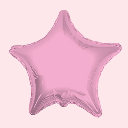 Estrellas lisas 18"