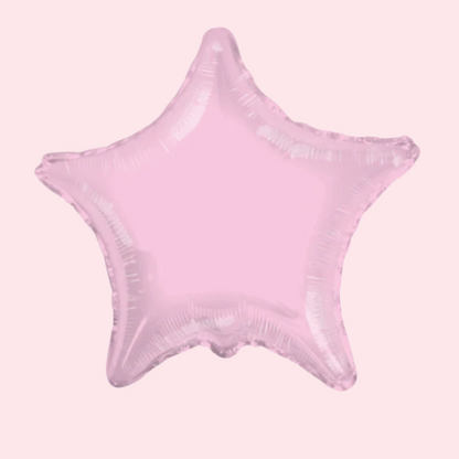 Estrellas lisas 18"